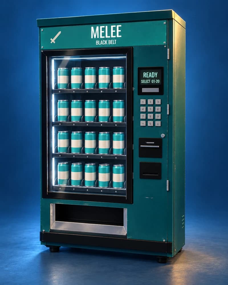Ninja Certification vending machine from Damn, Zombies.