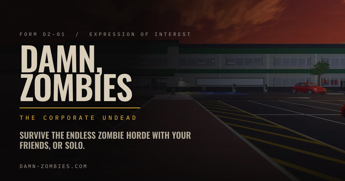 I turned office hierarchy into enemy roles in a co-op zombie FPS